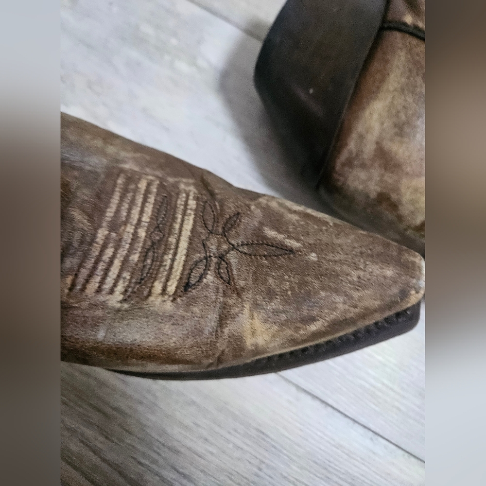 Red Ranch Cowboy Boots - Picture 8 of 9